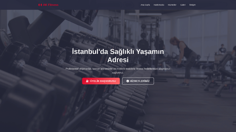 Fitnessstudio Demo