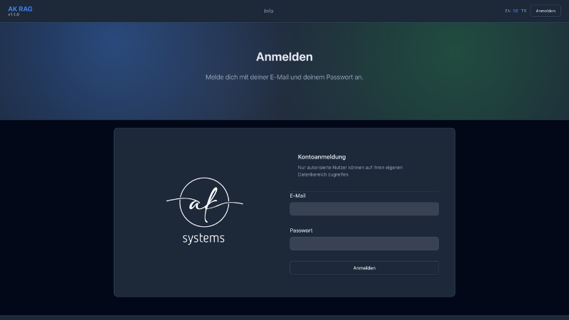 AK RAG Screenshot